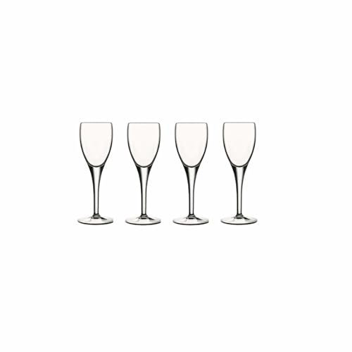 Luigi Bormioli Michelangelo Verre à sherry 7 cl Coffret cadeau Lot de 4