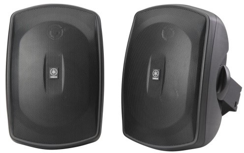 YAMAHA NS-AW190BL 2-Way Indoor/Outdoor Speakers (Pair, Black)