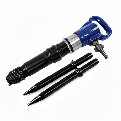 ORAZIO Pneumatic Air Chopping Hammer Breaker Pick with Chisel for Construction Chiseling Concrete Mixer Cleaning 212613
