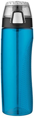Hydration Bottle With Rotating Intake Meter, Blue, 24-oz.