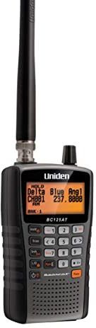 Uniden Bearcat BC125AT Handheld Scanner, 500-Alpha-Tagged Channels, Close Call Technology, PC Programable, Aviation, Marine, Railroad, NASCAR, Racing, and Non-Digital Police/Fire/Public Safety.
