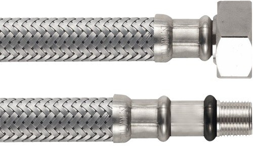 Flexible pour mitigeur/mélangeur mâle 12 x 100 femelle 12 x 17 longueur 300 mm DN8| Boutté