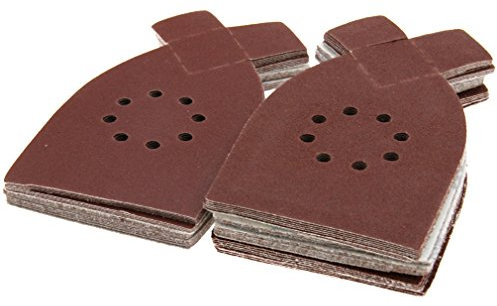 50pcs Sander Sanding Sheets Grit Sandpaper For BLACK & DECKER KA220G KA230