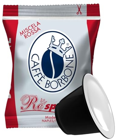 300 Cialde Capsule Caffe' Borbone Compatibili Nespresso Respresso Miscela Rossa