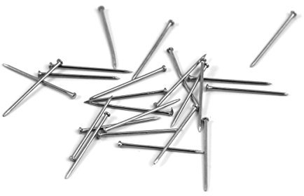 Rayher Hobby Rayher 2107400 Stecknadeln mit Kopf, Länge 14 mm, ca. 10200 Stück, Kopfstifte aus Metall (Stahl), in Kunststoffbox, 500 g, silberfarben, zum Basteln und Nähen, Pailletten Stecknadeln