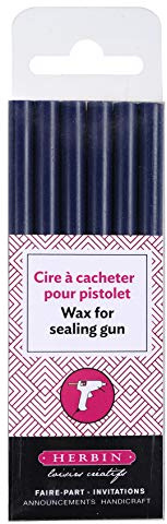 Herbin vaxpinnar – mörkblå, 6 pinnar