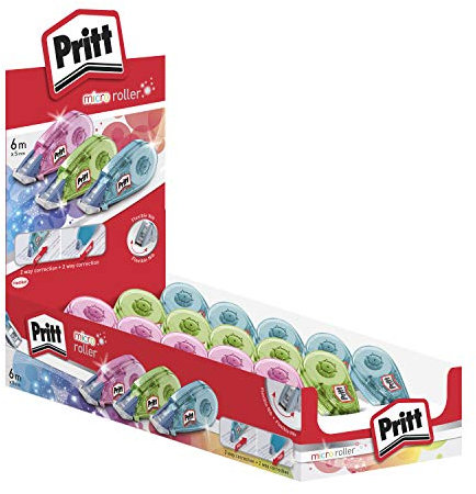 Pritt - Korrekturroller Micro Roller – 5 mm x 6 m 15 Stück, 2035011