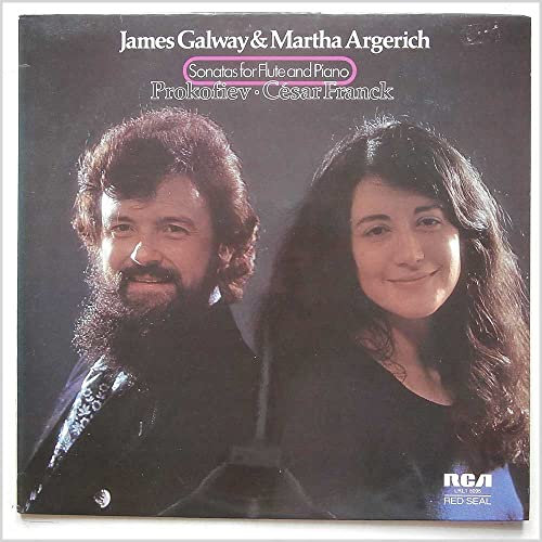 James Galway & Martha Argerich , Sergei Prokofiev ? César Franck - Sonatas For Flute And Piano - RCA Red Seal - LRL1 5095