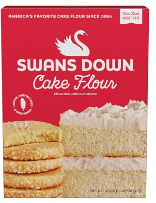 Swans Down Regular Cake Flour, 32oz Box (Pack of 1)