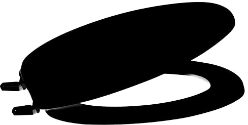 Centoco 600-407 DS600-407 Toilet Seat, 407-Black, Elongated