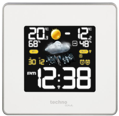 Technoline Ws 6440 - Premium - Estación Meteorológica, blanco