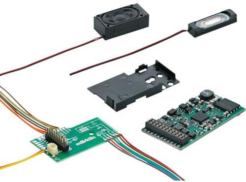 Märklin 60977 – Lokdecoder mSD/3 E lok med kretskort, spår H0