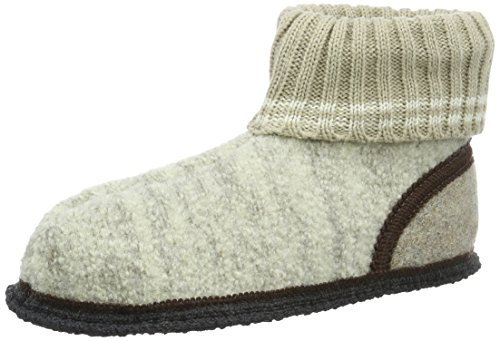 Beck Unisex Oetz Flache Hausschuhe, Beige, 39 EU