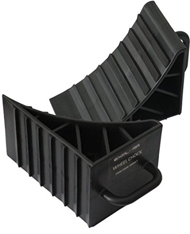 Fastcar Explora® EMWC1 Pair Of Caravan & Motorhome Wheel Chocks With Handles