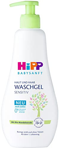 HiPP Babysanft Haut und Haar Waschgel, 6er Pack (6 x 400ml)