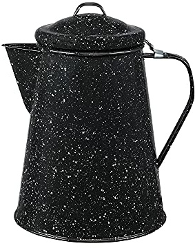 Granite Ware Coffee Boiler, 3 Qt - Speckled Black