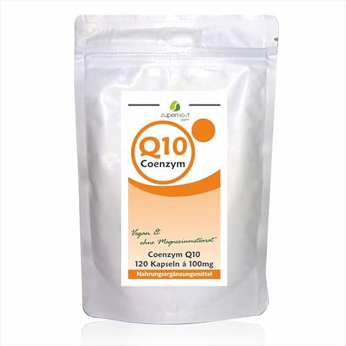 4 Monatspackung SUPERKOST Coenzym Q10 120 Kapseln mit je 100mg