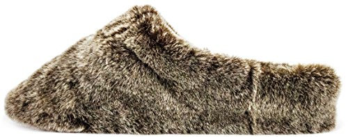 GIESSWEIN Fell-Hausschuhe Gaschurn - Kuschelig weiche Fell Pantoffeln, Lammfell Damen Slippers, Warme Winter Hausschuhe, rutschfeste Leder Sohle