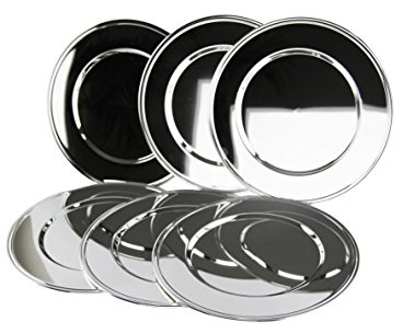 Sweet England SOTTOPIATTO FILO INGLESE CONF 6 PZ - SILVER PLATED DELLA PIU'ALTA QUALITA'