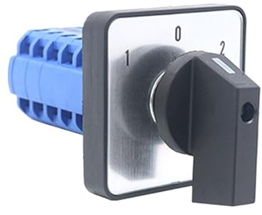 1 pz LW26-20/5 Interruttore di commutazione a camma rotante 440 V 20 A Interruttore selettore On-Off-On a 3 posizioni Interruttore di trasferimento a 5 piani