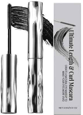 Mascara Black, Tubing Mascar, Tubing Mascar a Black, Waterproof Masca ra, Waterproof Volumising&Lengthening Mascara For Thinning, Ageing Lashes&Gentle On Sensitive Eyes