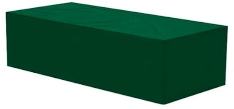 WOLTU Schutzhülle Gartenliege Sonnenliege, 218x77x55 cm, Abdeckung für Gartenmöbel, Abdeckhaube aus PE, Plane UV-Beständig wasserabweisend Winterfest reißfest, Grün