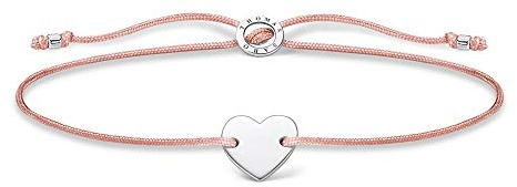 Thomas Sabo Women's Heart Bracelet 925 Sterling Silver 13-20 cm Length, 13,00 - 20,00 cm, Sterling Silver