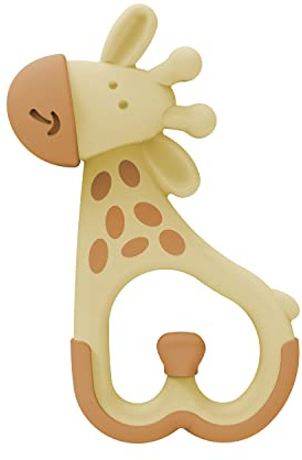 Dr. Brown's Ridgees Giraffe, Massaging Baby Teether, Designed by a Pediatric Dentist, BPA Free, 3m+