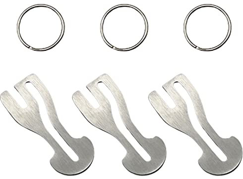 IOSPKKIO® 3 Stück Einkaufswagenchips für Alle Einkaufswagen, mit Schlüsselring, Schlüsselanhänger, Einkaufschip, Octopus-Musterstil,Einkaufswagenentferner (Silber)