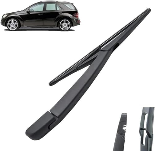 LMMPP Escobilla y Brazo del limpiaparabrisas Trasero para Mercedes para Benz ML-Class W164 2005-2011 limpiaparabrisas Trasero del Coche