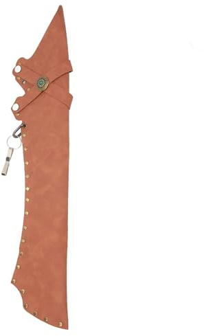 Mtlavishness Faretra per tiro con l' con 20 frecce Portafrecce per tiro con l' in Pelle per Pratica sul Campo Nero con Design di Grande capacità Comodo da trasportare e (Marrone)
