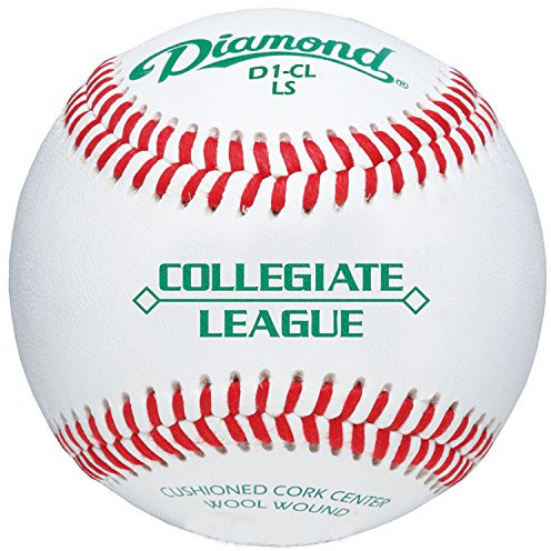 Diamond Sports Collegiate League Schlagball Baseball-Bälle, niedrig, 12 Stück