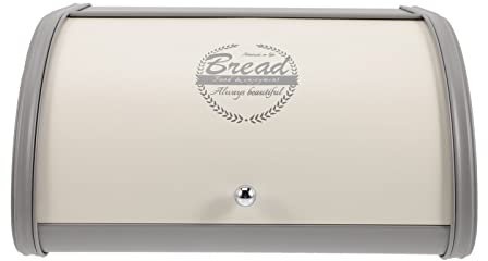 LIFKOME Brotkastendeckel Großer Brothalter Für Die Küche Brotaufbewahrungsbehälter Rustikaler Brotkasten