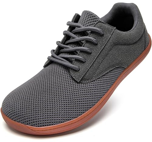JUEQIBAA Homme Chaussures Pieds Nus Orteil Large Baskets Minimaliste Chaussures Décontractées Respirant Poids Léger pour Marcher Courir L'haltérophilie