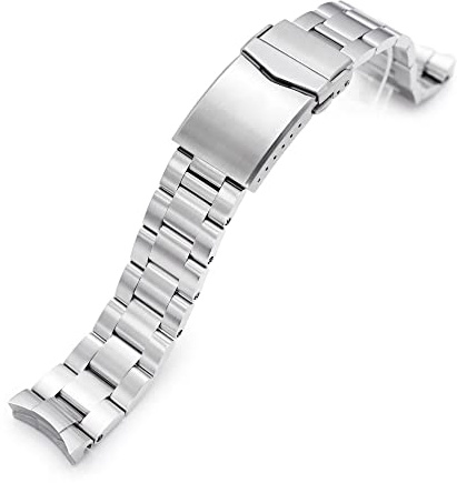 MiLTAT 20 mm Super-O Boyer Uhrenarmband kompatibel mit Seiko 5 Sports 40 mm SRPE51 SRPE53 SRPG35, Man's size, Achat