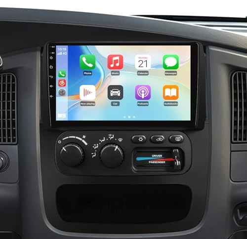 AWESAFE 5G WiFi Car Radio Stereo for Dodge RAM 1500 2500 2002 2003 2004 2005,9 inch Touch Screen with Wireless CarPlay Android Auto