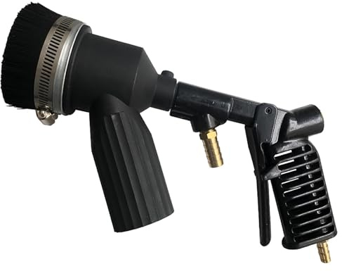 Kit pistola sabbiatrice, motore ad alta potenza per prestazioni elevate, ugello per vaso di sabbiatura riciclata da 28 galloni, ideale per attività domestiche e professionali