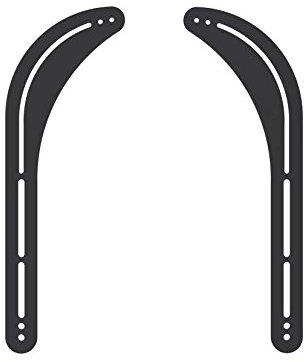 PureMounts Soundbar ovisarfäste för montering på TV eller väggfäste, lastkapacitet: max. 15,0 kg, VESA 400 x 400