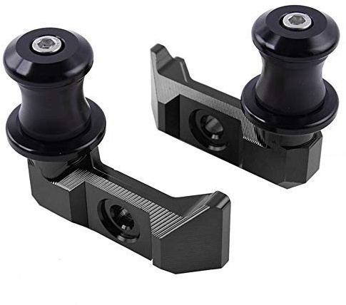 Motorcycle Rear Wheel Fork Axle Slider Swingarm Stand Pick Up For Yamaha FZ MT 07 FZ-07 MT-07 FZ07 MT07 2015 2016 2017 2018(black)