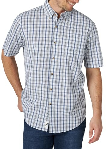 Wrangler Authentics Zhesp3l Camisa Abotonada Hombre