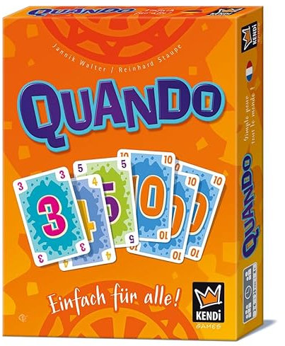 KENDi GAMES : QUANDO : Vorderseite? Rückseite? DREI Gleiche und Alles ist Anders..