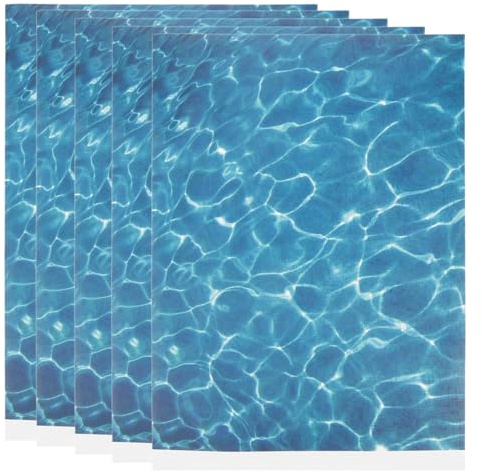 GLSTOY Pegatinas Simuladas De Ondulación De Agua para Mesa De Arena Base De Arroyo Artificial De 11.61X8.26 Pulgadas Decoración De Paisajismo Y Modelismo para Miniaturas