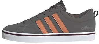 adidas Homme VS Pace 2.0 Shoes, Charcoal/Dusky Orange/FTWR White, 47 1/3 EU