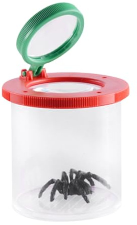 Observationssats | tittarlåda spindelobservationslåda | Caterpillars | koppar pedagogisk vetenskap kit spindelodling behållare med förstoringsglas