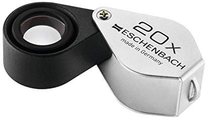 ESCHENBACH Präzisions Einschlaglupe, 20fache Vergrößerung