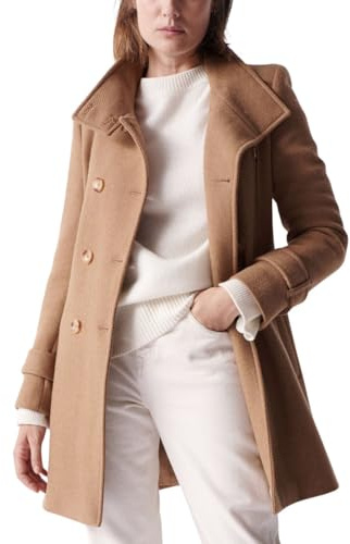 Salsa Long Duffle Grace Coat with Detail