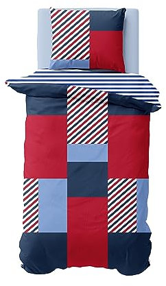 Nautica Home Morris BETTWÄSCHE Set 100% Baumwolle 135X200 + 80X80