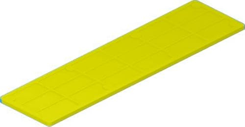 Roto TS12424 Glas-TEC GL-NM Glazing Blocks, Yellow, 100 x 48 x 4 mm