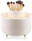 VFANDV Organizador de Maquillaje, Organizador de Maquillaje Giratorio 360 Almacenaje Maquillaje 5 Rejillas (Blanco)