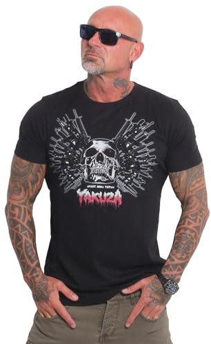 Yakuza Herren Failure T-Shirt, Schwarz, 6XL